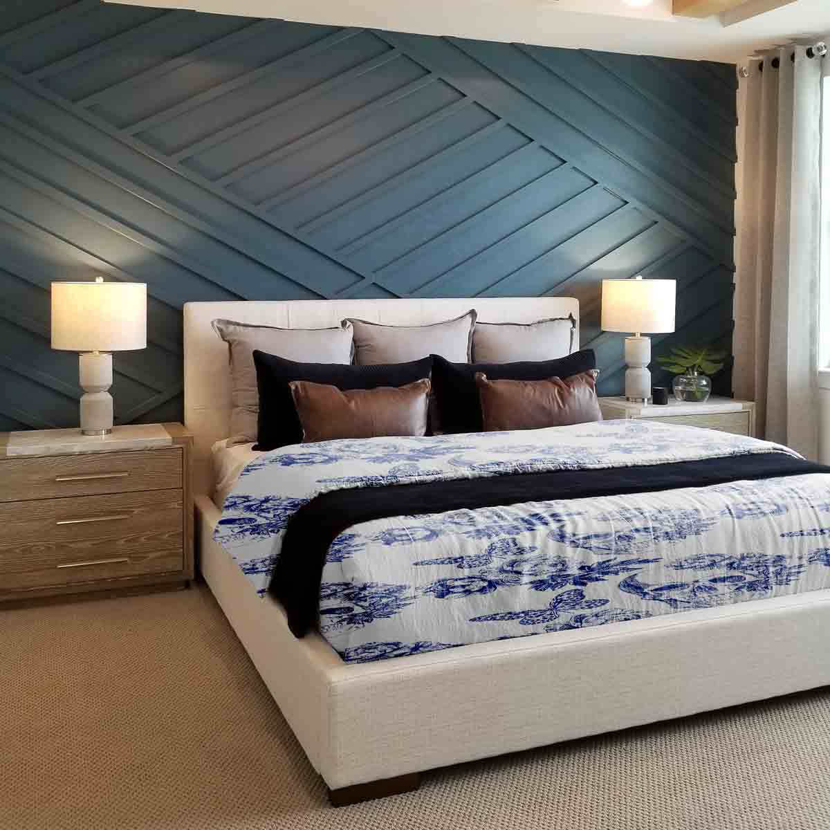 Set di biancheria da letto con coperta terapeutica fiori teschio