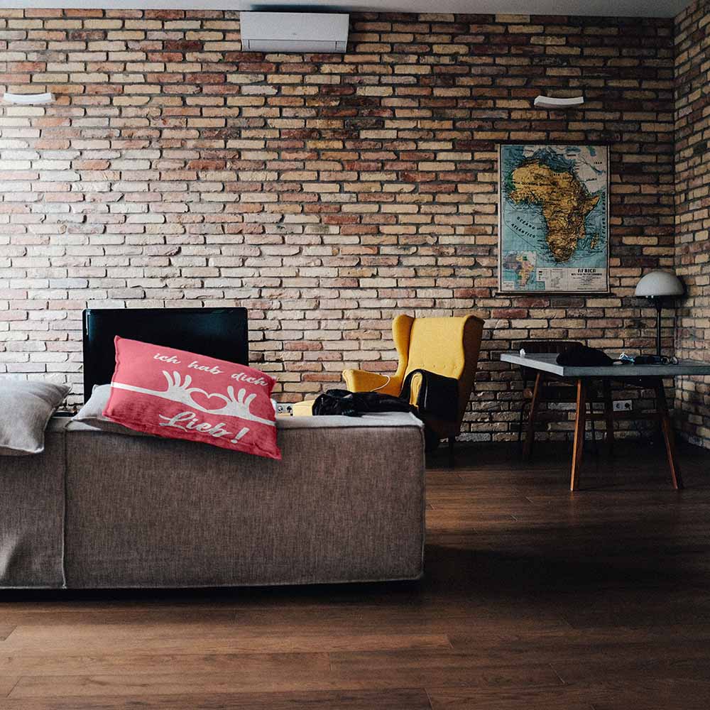 Cuscino salute rosa Ti voglio bene