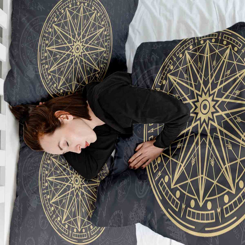 Coperta terapeutica originale - Rivestimento in cotone Mandala mistico