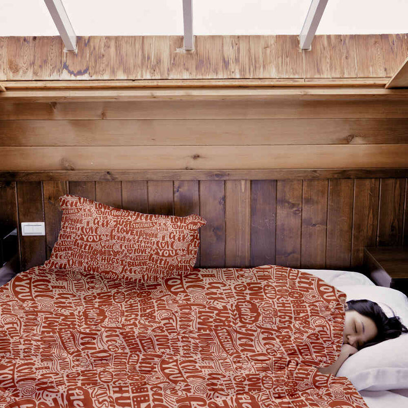 Set di biancheria da letto con coperta terapeutica Be Mine