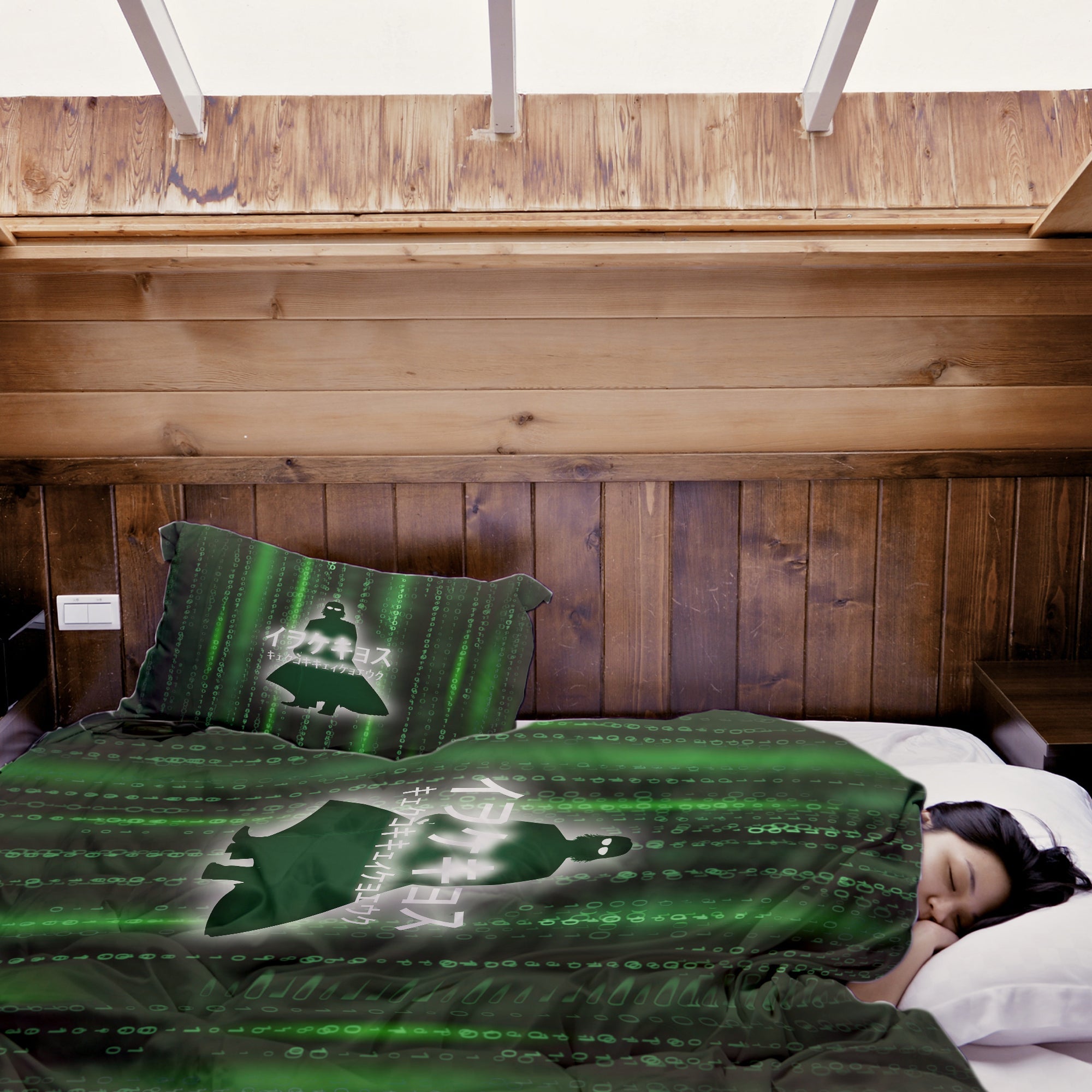 Coperta terapeutica originale - Rivestimento in cotone verde Matrix II