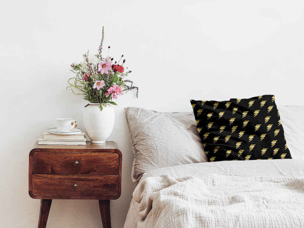 Cuscino sanitario nero con Harry Blitz