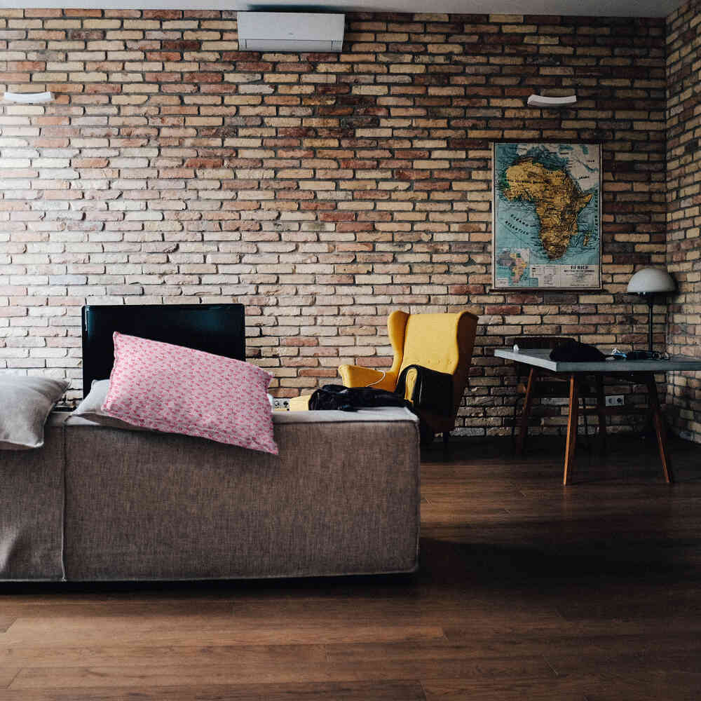 Cuscino salute rosa cuori rossi