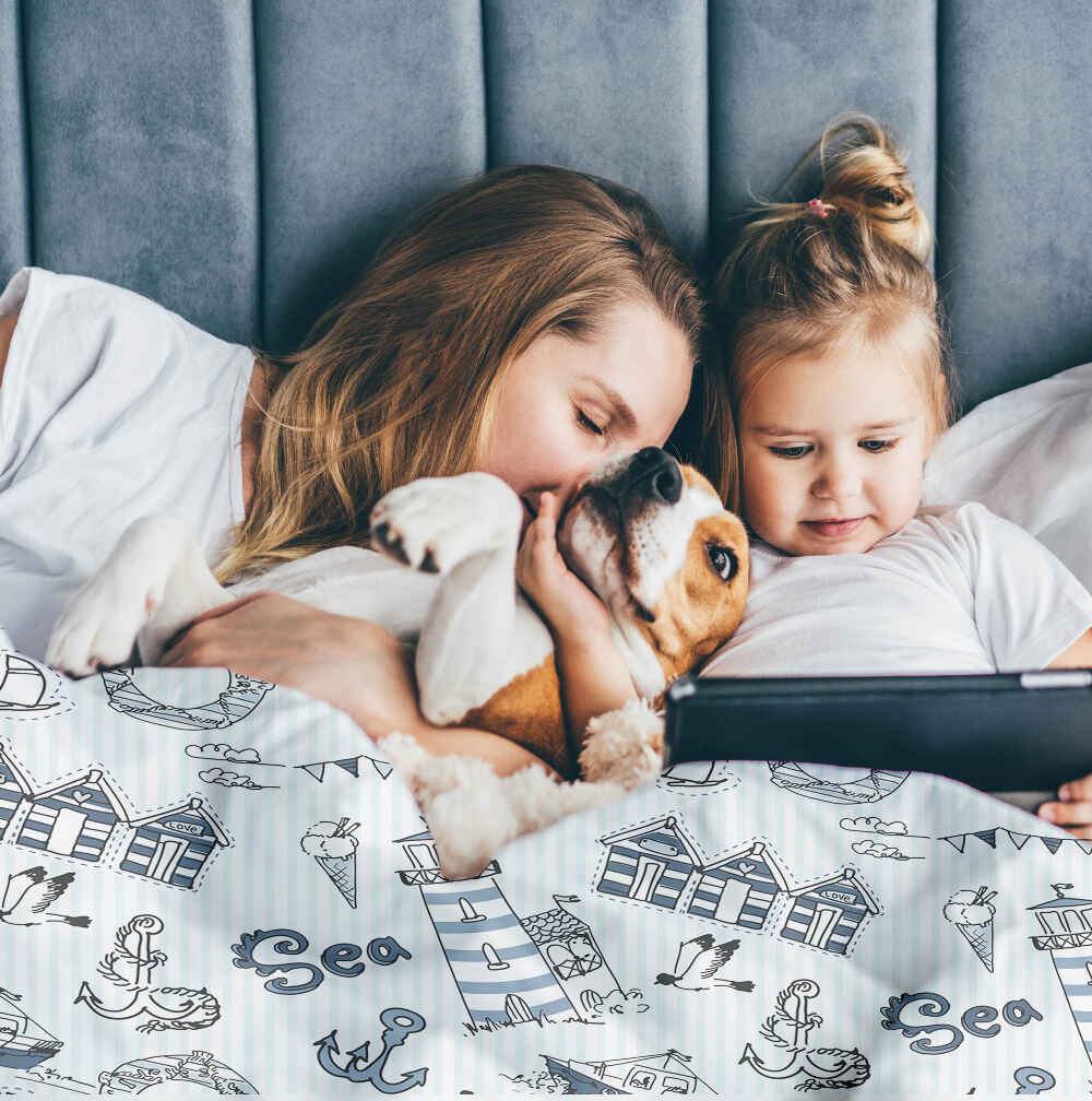 Set di biancheria da letto con coperte terapeutiche Navigazione