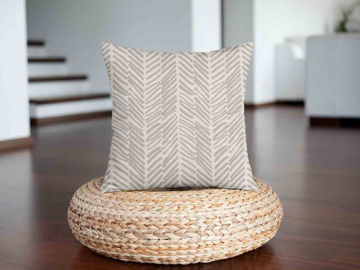 Cuscino sanitario beige con strisce