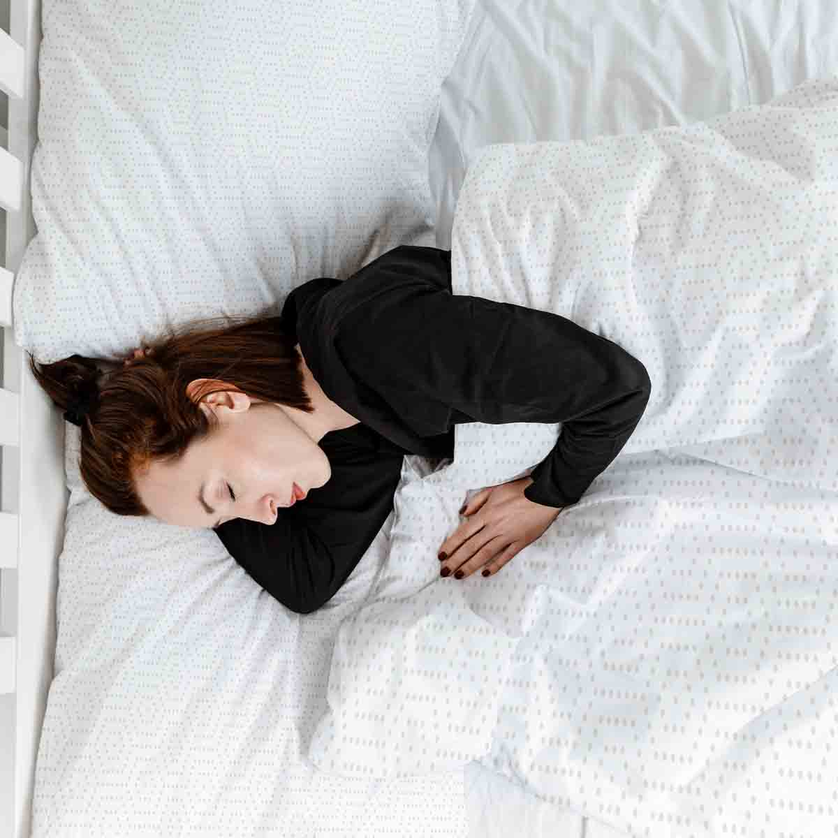 Set di biancheria da letto con coperte terapeutiche a punti pentagonali