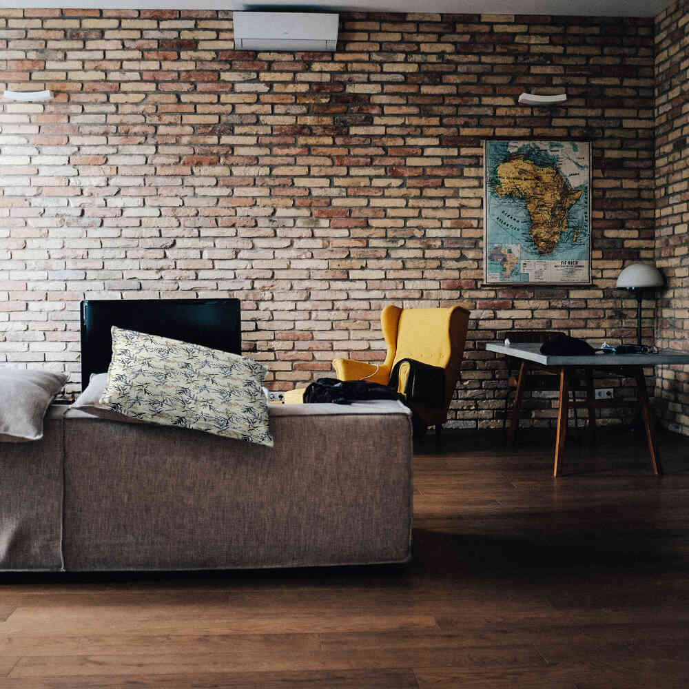 Cuscino sanitario motivo foglia beige