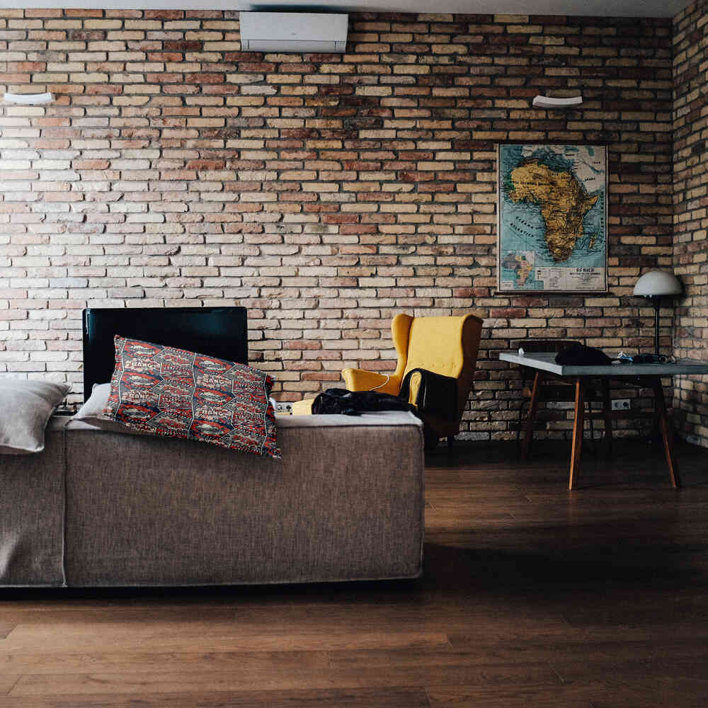 Cuscino salute rosso con fumetto