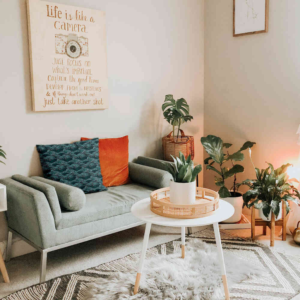 Cuscino salute onde turchese-verde