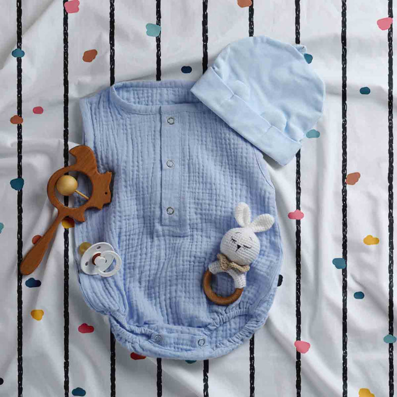 Coperta terapeutica originale - Rivestimento in cotone con puntini colorati