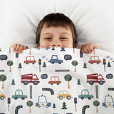 Coperta terapeutica originale - Coperta ponderata per auto con rivestimento in cotone per bambini