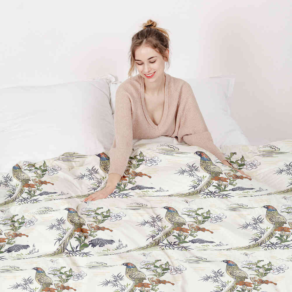 Set di biancheria da letto con coperta terapeutica Paradiesvogel
