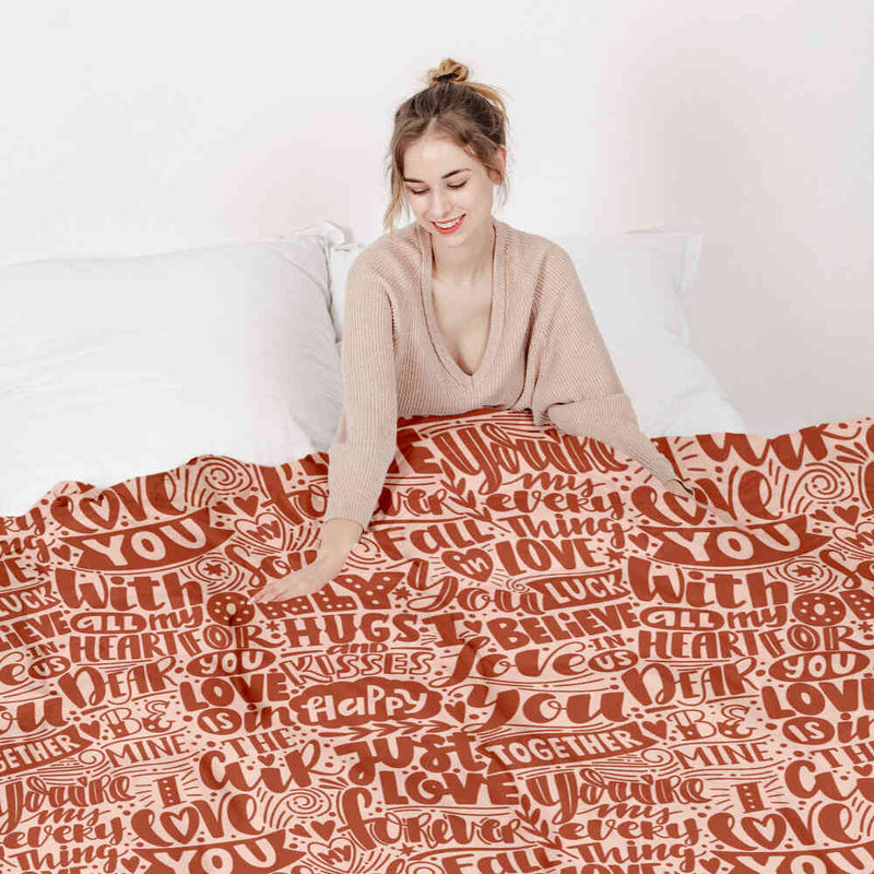 Set di biancheria da letto con coperta terapeutica Be Mine