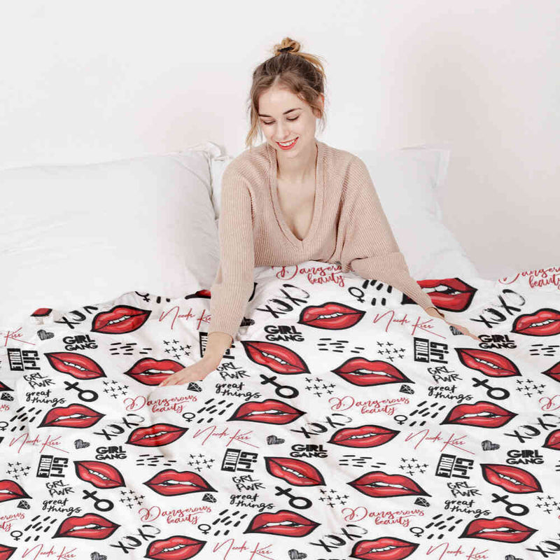 Set copripiumino coperta terapeutica XOXO