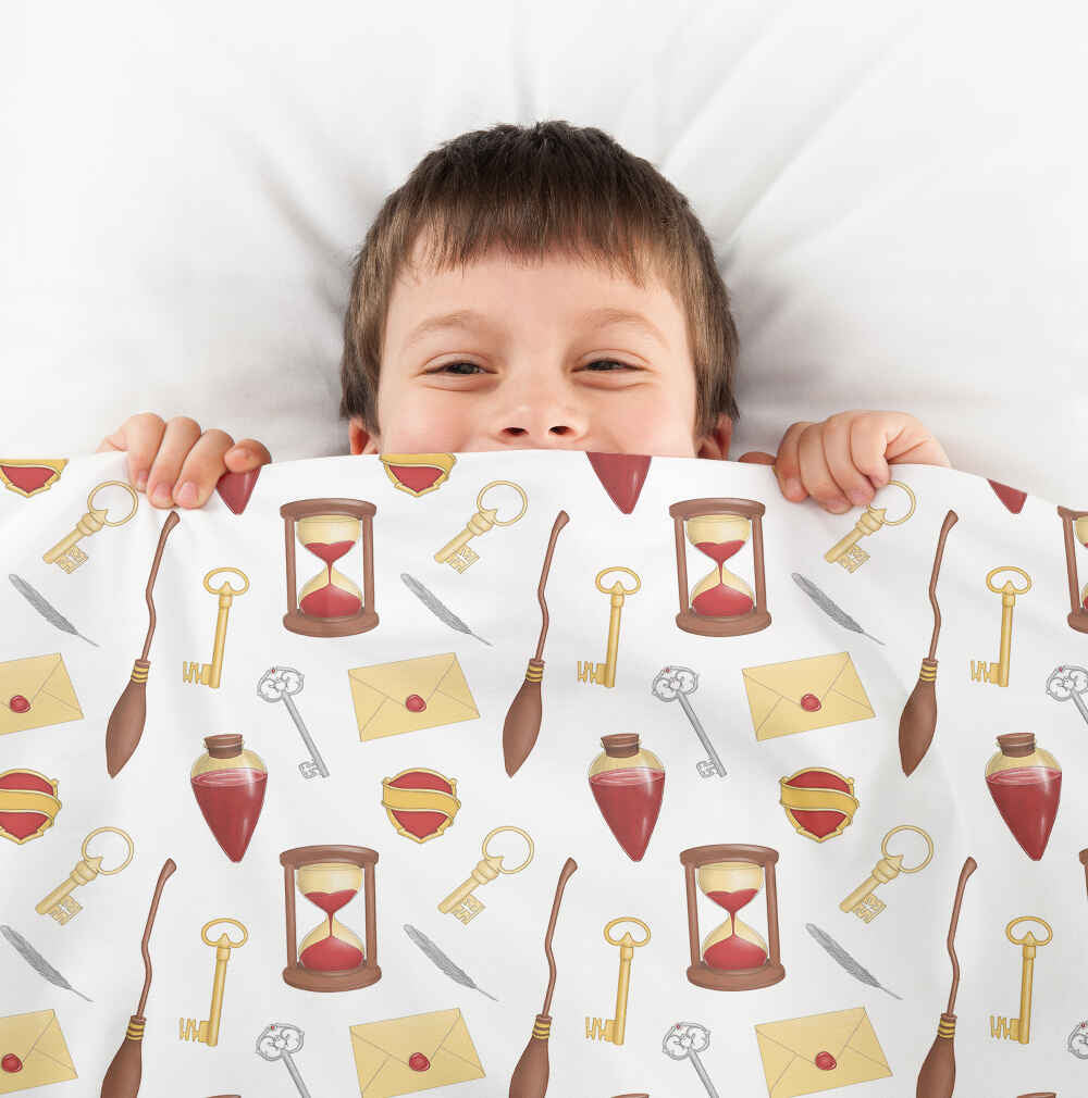 Set di biancheria da letto Magic coperta terapeutica bianca