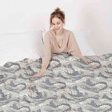 Coperta terapeutica originale - Rivestimento in cotone mare tempestoso
