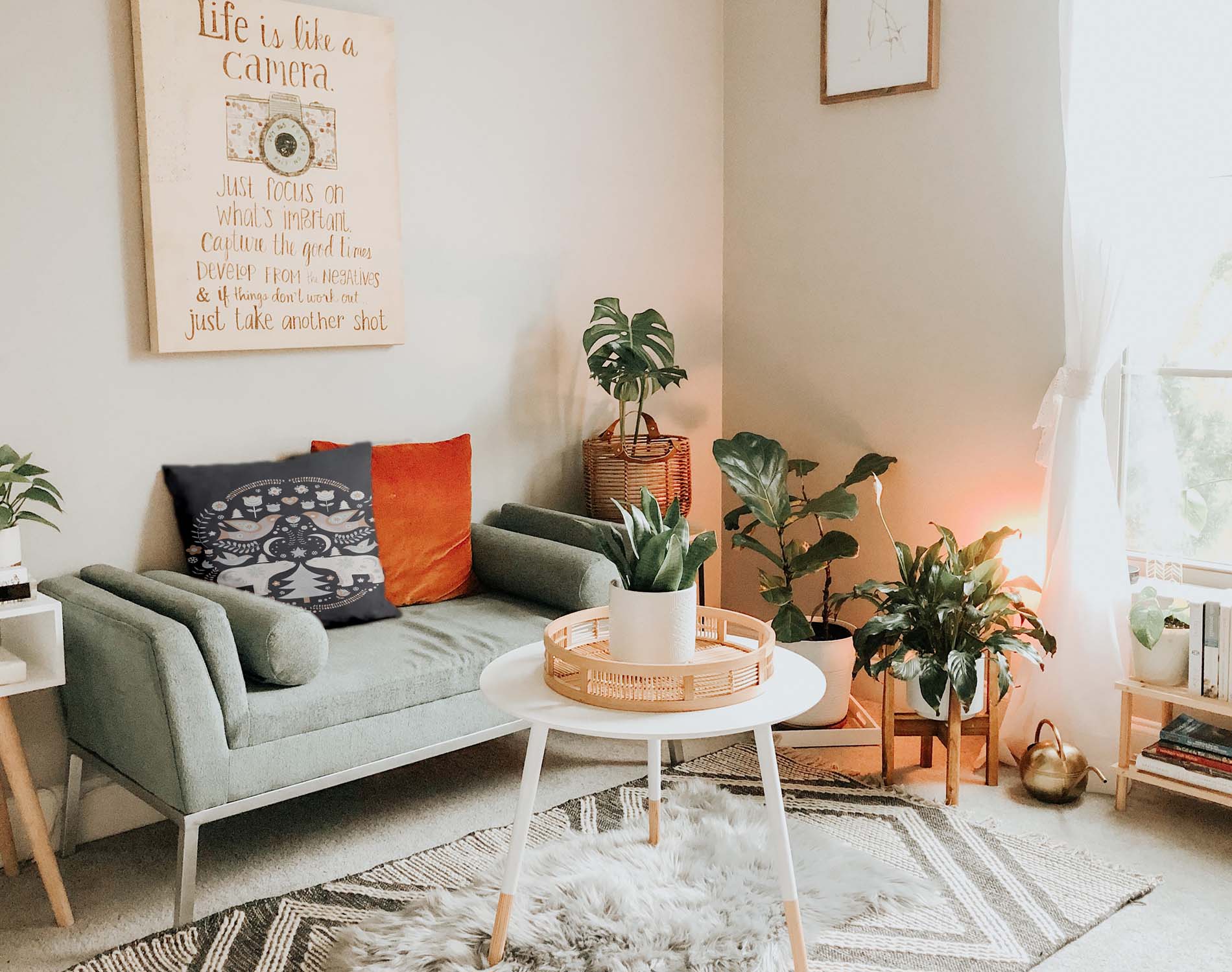 Cuscino salute Natale a Mosca