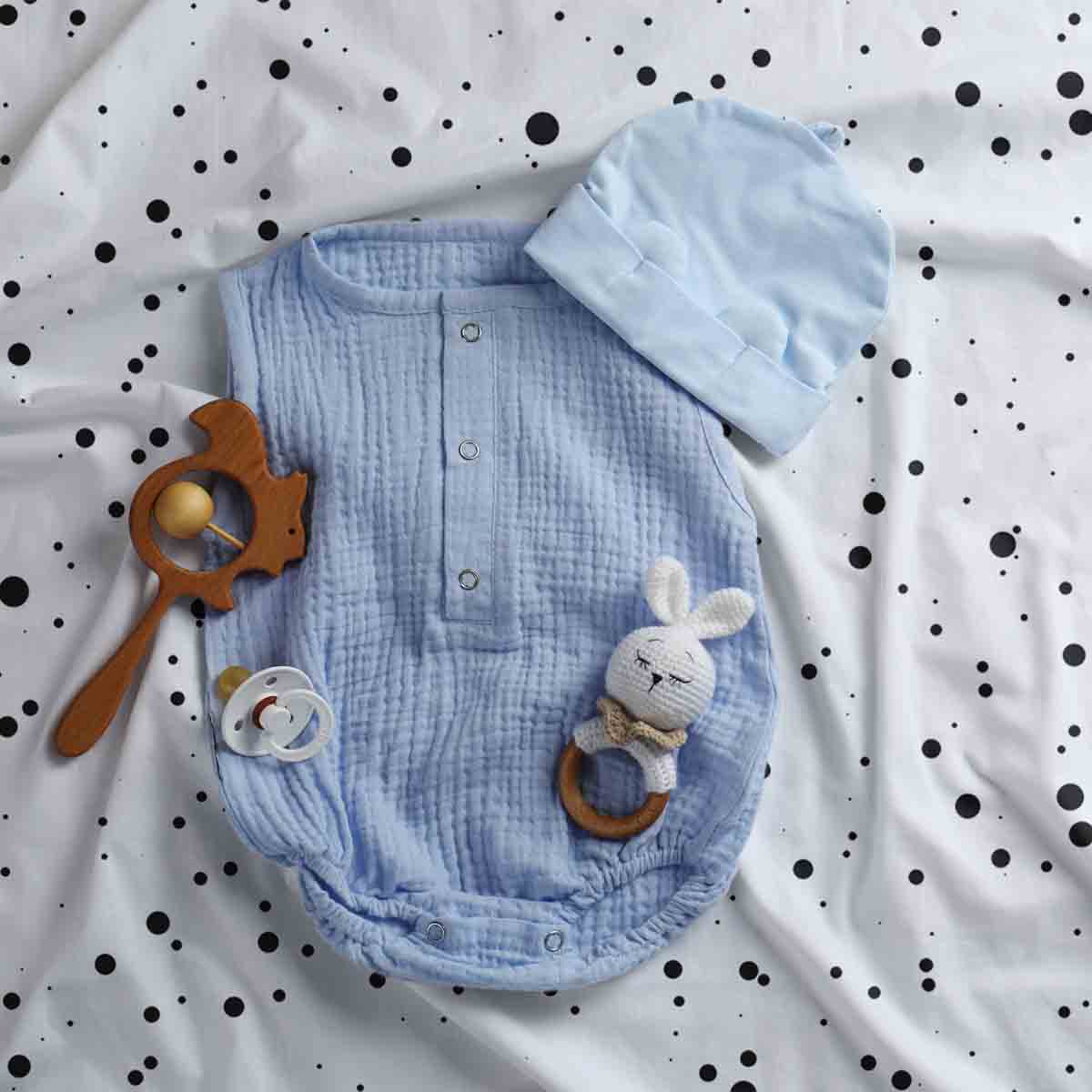 Set di biancheria da letto Terapiedecken Pünktchen e Anton