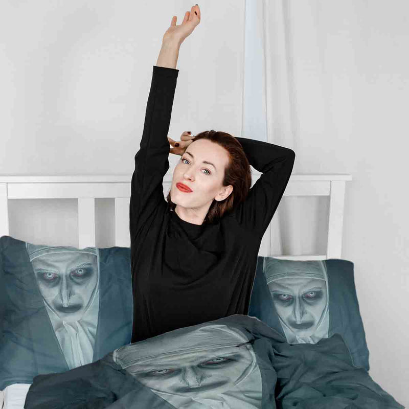 Set di biancheria da letto con coperta terapeutica Strega