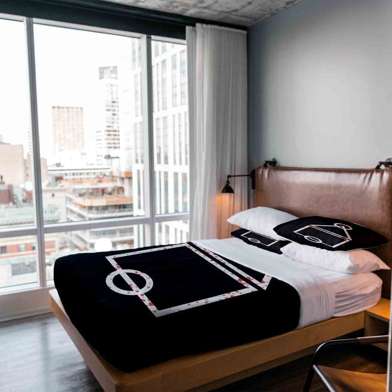 Set di biancheria da letto con coperte terapeutiche forme sanguinanti