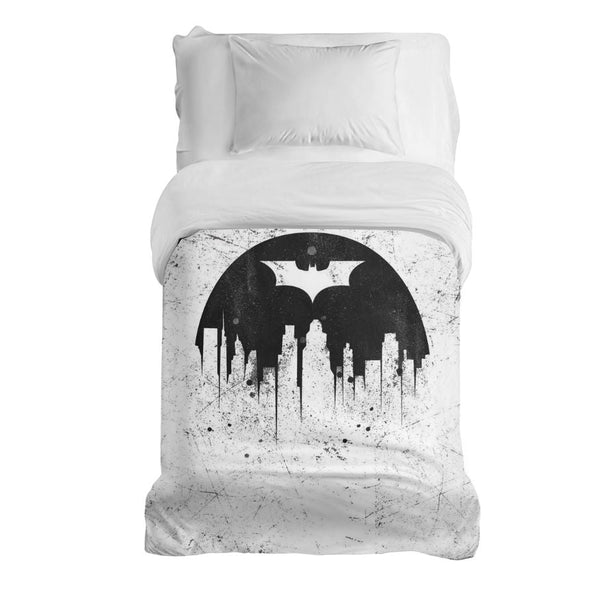Coperta terapeutica originale - Rivestimento in cotone Grigio Batman